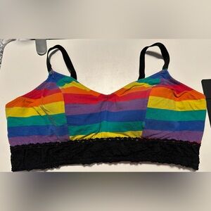 Torrid rainbow bralette size 3